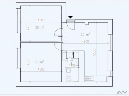 Pronájem bytu, 3+kk, 69 m²