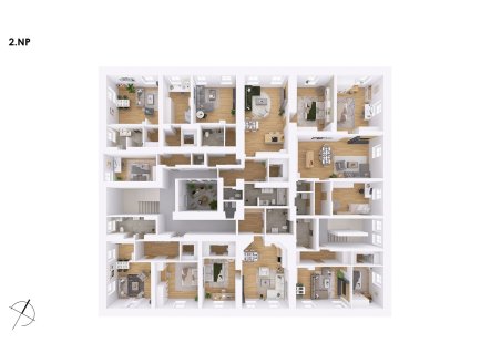 Prodej bytu, 3+kk, 90 m²