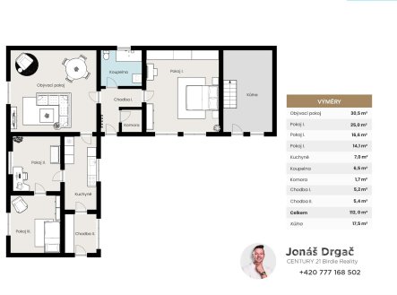 Prodej domu/vily, 112 m²