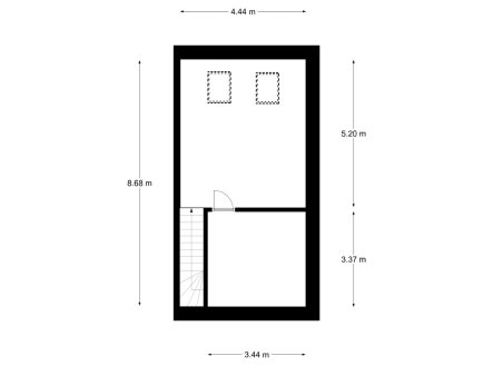 Prodej bytu, 2+kk, 72,2 m²