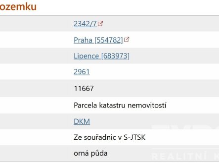 Prodej pozemku pro komerční výstavbu, 11 667 m²