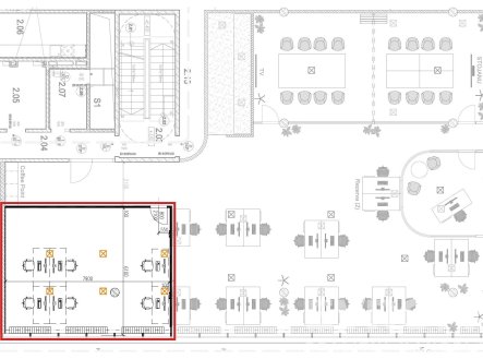 Pronájem kanceláře, 48 m²