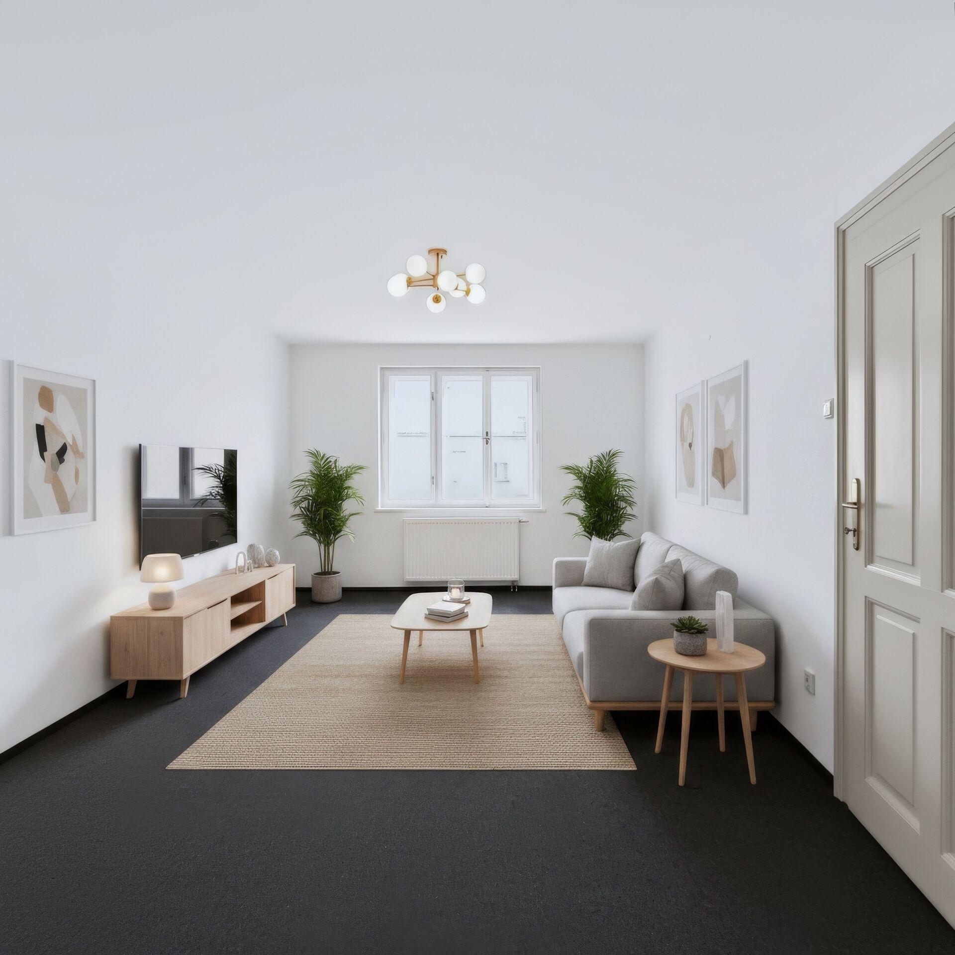 Pronájem podkrovního bytu 2+1, 80m2, Přívozská, Moravská Ostrava