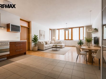 Pronájem bytu, 2+kk, 77 m²