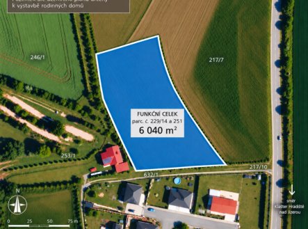 Prodej pozemku pro bydlení, 6 040 m²
