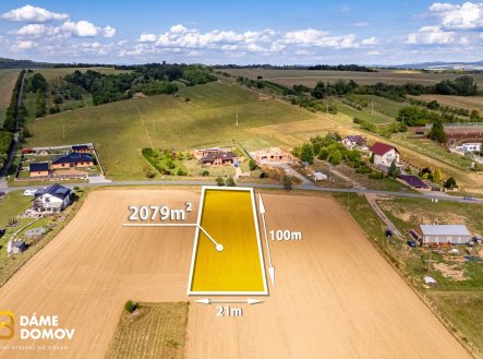 Prodej pozemku pro bydlení, 2 079 m²