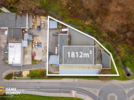 Pronájem komerčního objektu, sklad, 1 153 m²