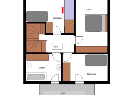 Pronájem domu/vily, 133 m²