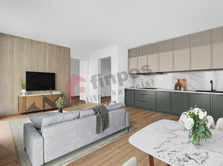 Prodej bytu, 2+kk, 55 m²