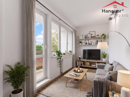 Prodej bytu, 2+1, 47 m²
