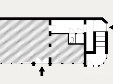 Pronájem obchodní prostory, 90 m²