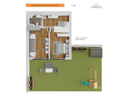 Pronájem bytu, 4+kk, 99 m²