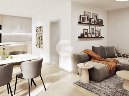 Prodej bytu, 2+kk, 56 m²
