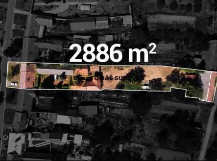 Prodej pozemku pro bydlení, 2 886 m²