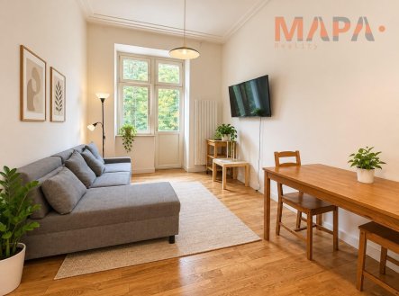Pronájem bytu, 2+kk, 44,4 m² obrázek