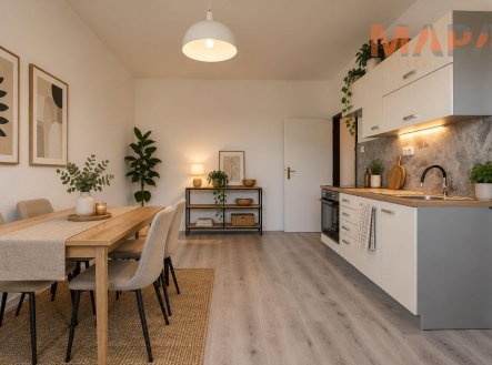 Pronájem bytu, 3+kk, 52 m²