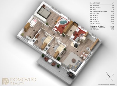 3D pud_RD Dobšín | Prodej - dům/vila, 106 m²