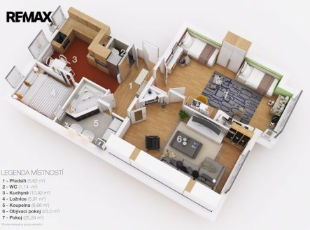 Prodej bytu, 3+1, 78 m²