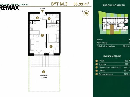 Prodej bytu, 2+kk, 36 m²