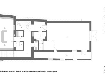 Pronájem obchodní prostory, 204 m²