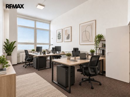 Pronájem kanceláře, 48 m²