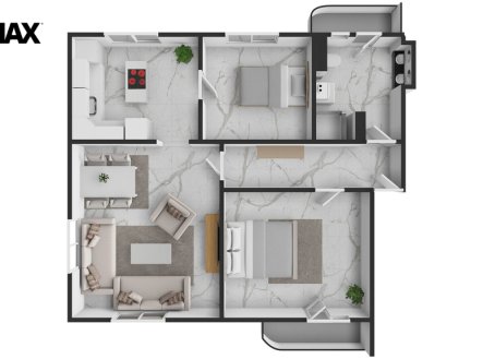 Prodej bytu, 3+1, 86 m²