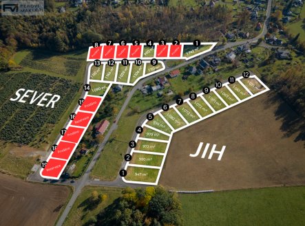 Prodej pozemku pro bydlení, 936 m²