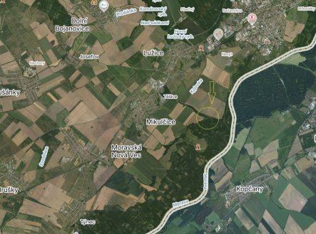 Prodej pozemku, les, 2 795 m²