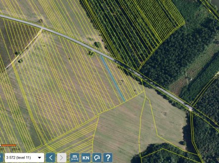 Prodej pozemku, zemědělská půda, 1 022 m²