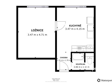 Prodej bytu, 1+1, 35 m²