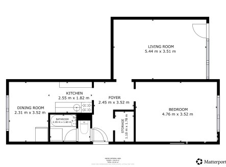 Prodej bytu, 2+1, 63 m²