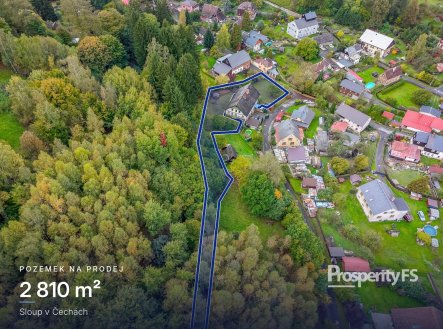 Prodej pozemku pro bydlení, 2 810 m²