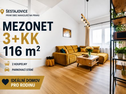 Prodej bytu, 3+kk, 116 m²