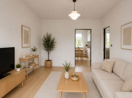 Prodej bytu, 2+1, 53 m²
