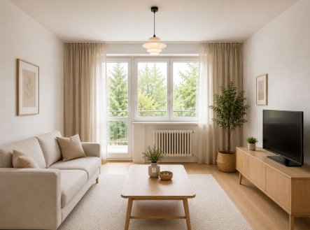 Prodej bytu, 2+1, 53 m²
