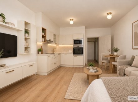 Prodej bytu, 1+kk, 34 m²