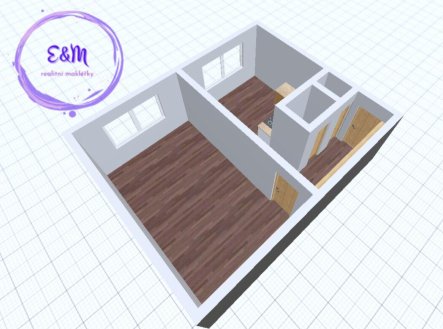Prodej bytu, 1+1, 36 m²