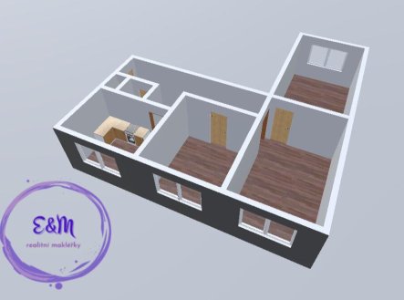 Prodej bytu, 3+1, 71 m²