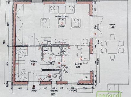 Pronájem chaty/rekreačního objektu, 77 m²