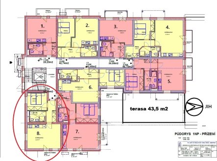Prodej bytu, 2+kk, 44 m²