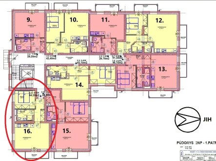 Prodej bytu, 2+kk, 44 m²