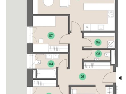 Prodej bytu, 4+kk, 100 m²