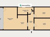 Prodej bytu, 3+kk, 76 m²