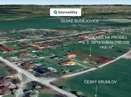 Prodej pozemku pro bydlení, 1 400 m²