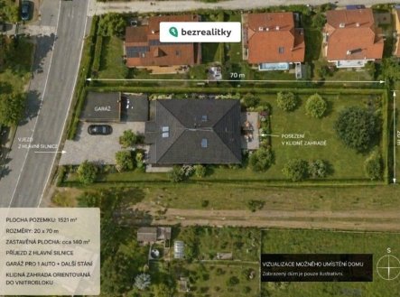Prodej pozemku pro bydlení, 1 521 m²