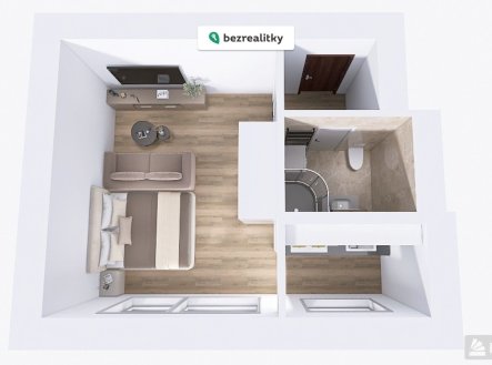Prodej bytu, 1+kk, 28 m²