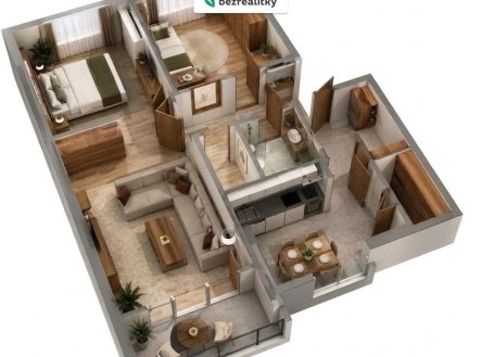 Prodej bytu, 3+1, 75 m²