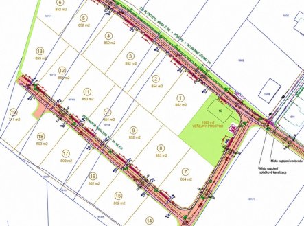 Prodej pozemku pro bydlení, 852 m²