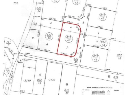 Prodej pozemku pro bydlení, 975 m²