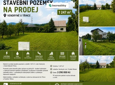 Prodej pozemku pro bydlení, 1 247 m²